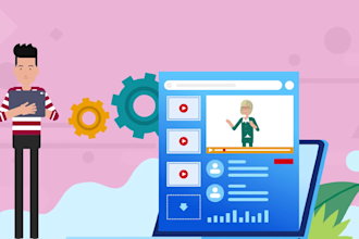 create a 2d animation video and infographic video
