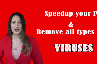 remove malware,spyware,adware, trojan any kind of virus