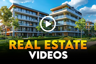 edit real estate videos, real estate video editing, real estate reels and tiktok