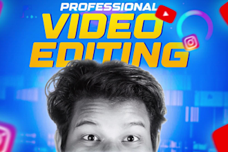 edit professional vsl, talking head youtube shorts and social media reels