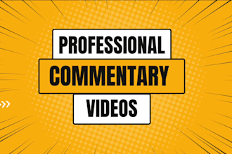 edit viral commentary videos for your yt channel