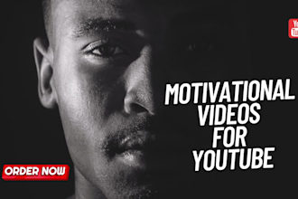 create motivational videos for youtube with thumbnail