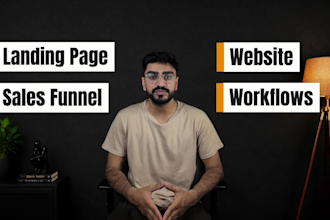 build gohighlevel website or gohighlevel sales funnel