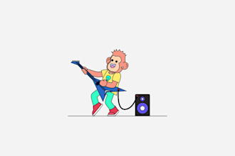 create character animations in lottie json for web and apps