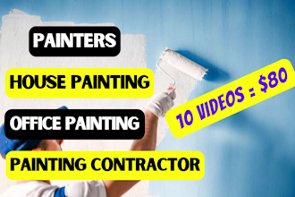 do office painter house painter or painting contractor video