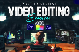 do professional video editing for your business