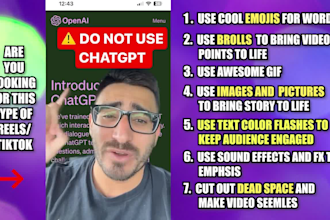 do video editing for instagram, facebook or tiktok ads