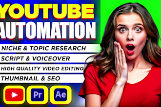 automate your youtube automation channel, create top 10 faceless cash cow videos