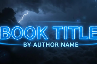 create cinematic reveal trailer, course teaser video, ebook teaser video