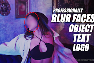 smoothly blur out or censor anything in your video or photo