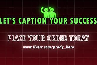 add subtitles to your videos