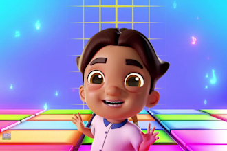 create 3d animation for kids, 3d cartoon animation 3d kids animation for nursery