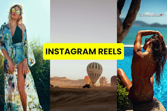 be your travel, fashion, lifestyle instagram reels editor
