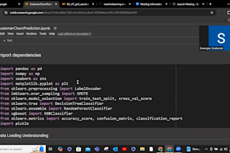 do ai machine learning data science analysis task in python