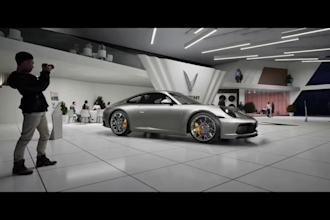 3d cinematic car rendering,automotive car animation,vfx,3d car showroom,ue5,c4d