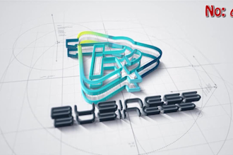 create build logo animation intro and architect build intro video