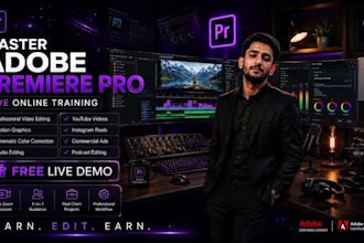 teach video editing in adobe premiere pro via zoom