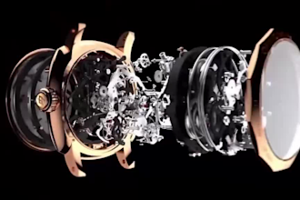 create 3d wristwatch animation 3d model watch 3d product animation