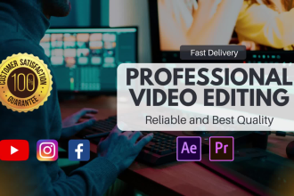do professional youtube video editing in 24 hours