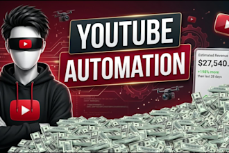youtube automation and faceless video editing or ai video animation
