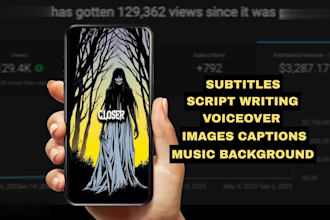 create viral low competition scary video for youtube video and tiktok