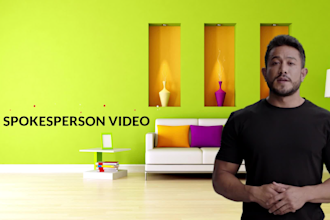 make ai spokesperson video in any language