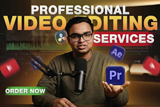 do professional video editing