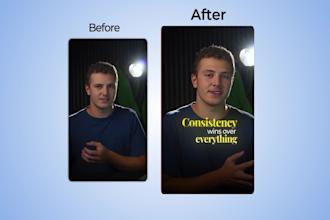 do talking head video editing for instagram reels