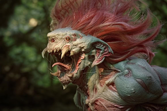 sculpt realistic 3d characters or creatures for film or games