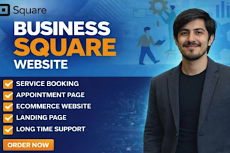 do business square website design or square online store