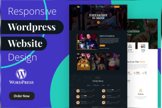design responsive wordpress website and blog design