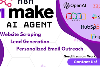 make com notion ai n8n ai agent workflow n8n ghl made com API