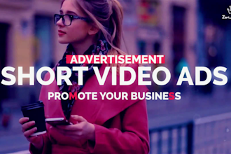 create business promotional video ad or short video ads