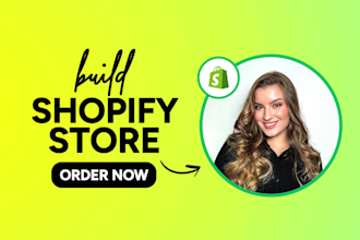 build professional automated dropshipping shopify store or shopify website