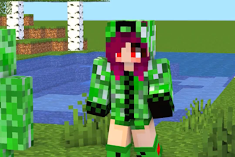 create minecraft 3d animation