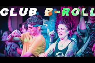 create dj night club, music events, concerts highlight, parties and promo videos