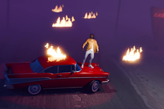 make an animated professional music video