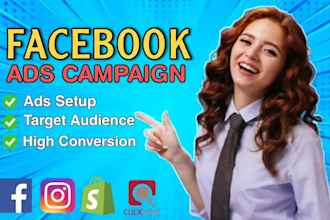 run facebook ads campaign manager and instagram ads campaign