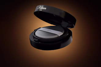 create 3d cosmetic animation video 3d perfume skincare body cream lipstick video