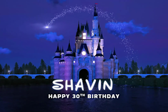 create a stunning cinematic birthday video for you