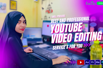 do professional youtube video editing