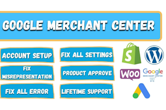 fix google merchant center suspension gmc misrepresentation and shopping ads