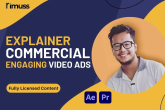 create an engaging brand explainer or commercial video ads