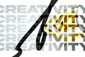 create a stomp typography video