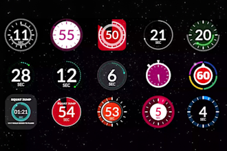 make modern, animated countdown timers that grab attention