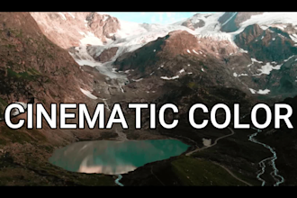 cinematically color grade your videos