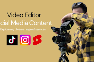 professionally edit your video in english or italian