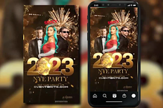 do professional animated flyer for club, lounge and dj