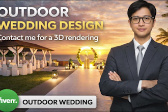create beautiful outdoor wedding and spatial event design