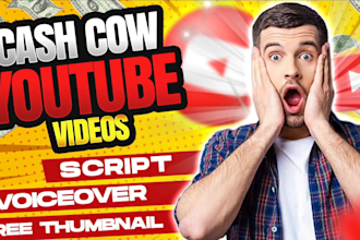 make top 10 viral faceless cash cow youtube video editing